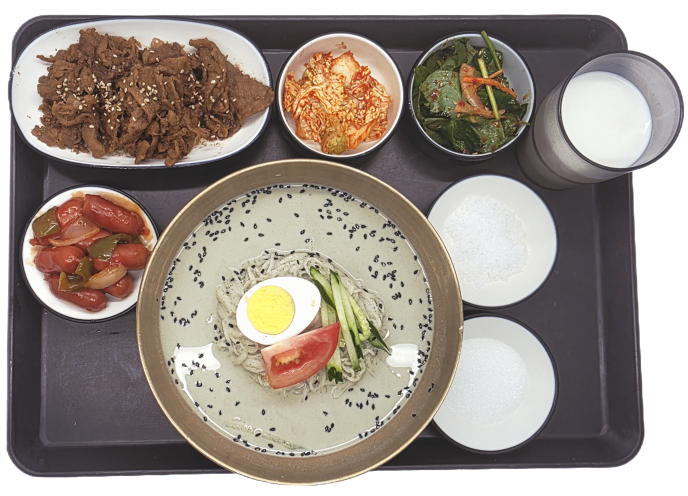 검은콩국수
