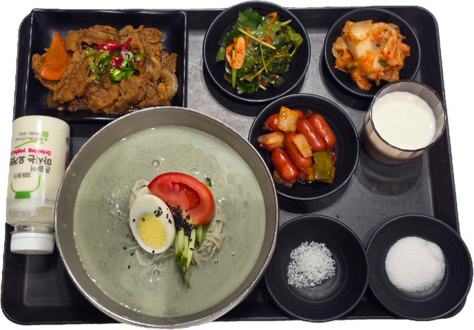 검은콩국수