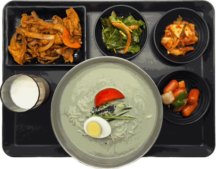 검은콩국수