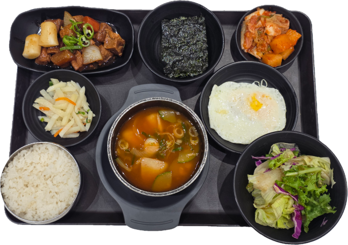 얼큰수제비국