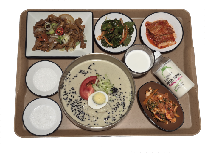 검은콩국수
