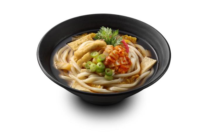 유부김치우동