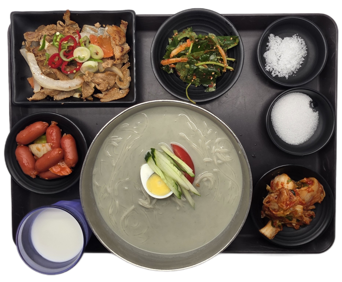 검은콩국수