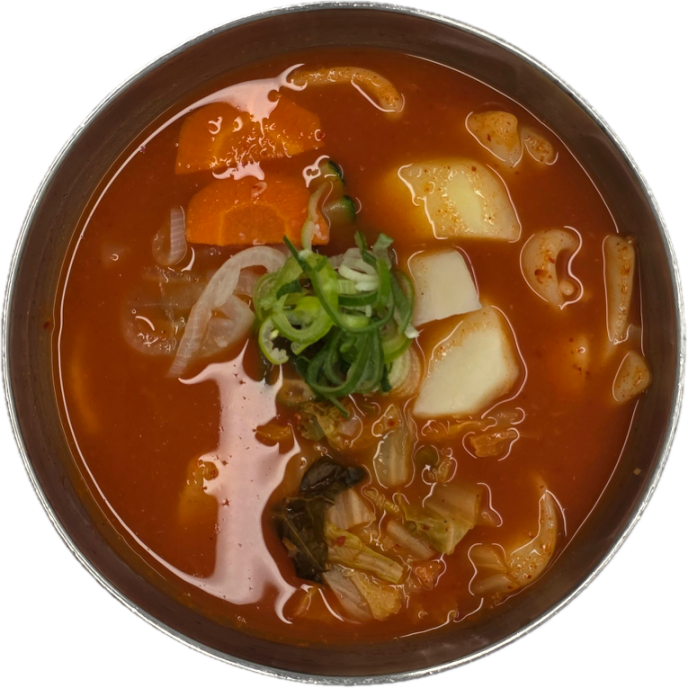 얼큰수제비국