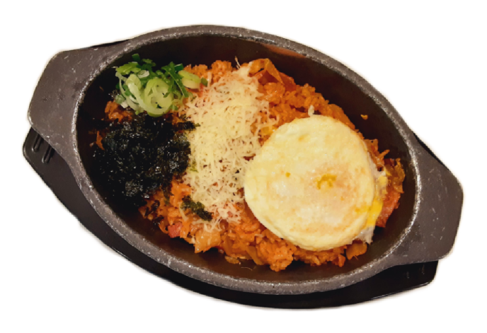 철판베이컨눈꽃치즈볶음밥(베이컨-돈전지:외국산)