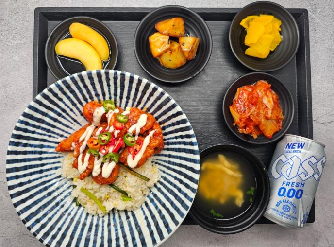 핫치킨덮밥