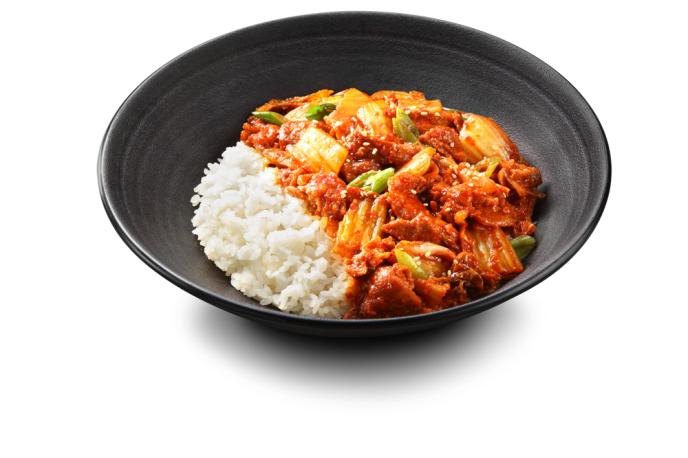 김치제육덮밥