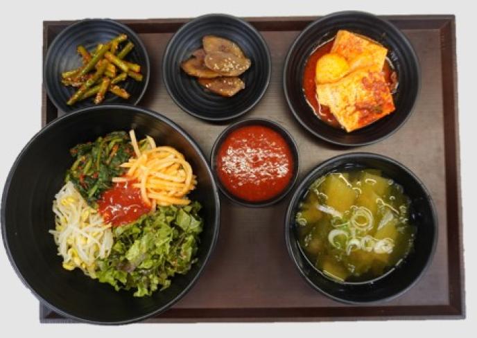 열무보리비빔밥