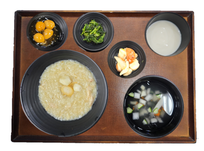 전복수삼닭죽