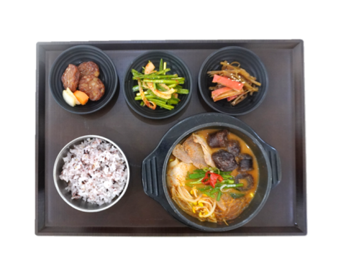 얼큰순대해장국