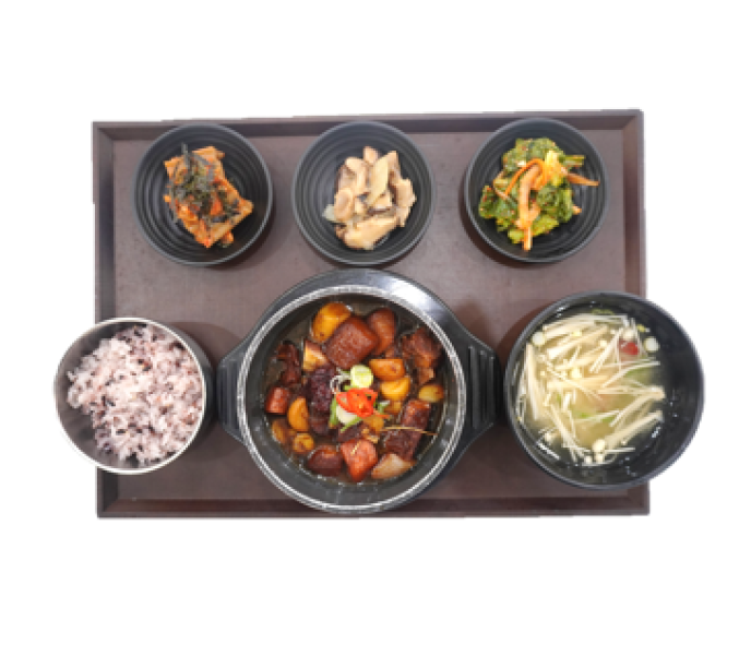 단호박돼지갈비찜