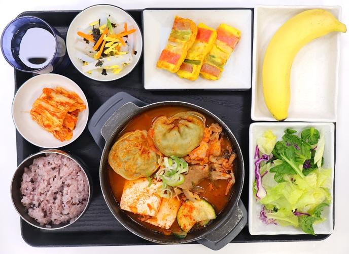 만두버섯전골