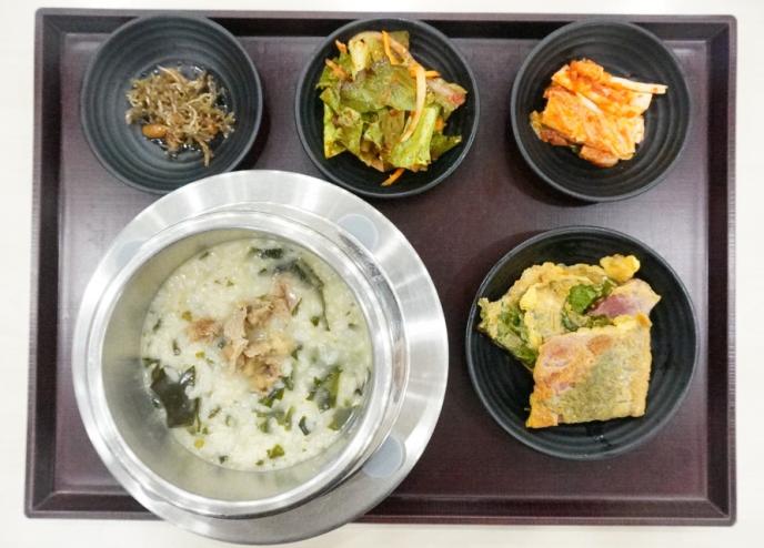 쇠고기미역솥죽