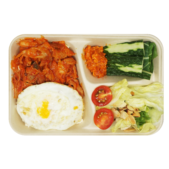 깻잎페스토제육덮밥