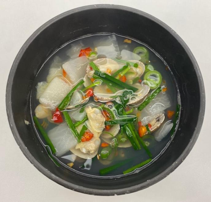 바지락뭇국