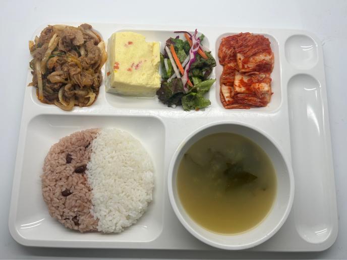 <특식>연탄파채불고기