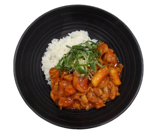 불닭갈비덮밥*스크램블