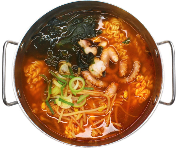 낙지숙주라면
