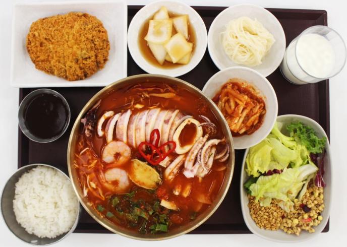 [그린데이]통오징어전복숙회물회