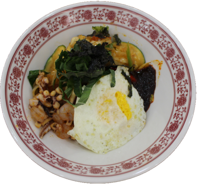 중화비빔밥&계란후라이(Chinese style Fried rice )