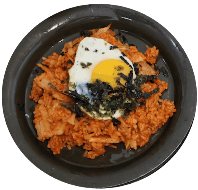 김치볶음밥&계란후라이(Kimchi Stir Fried Rice)