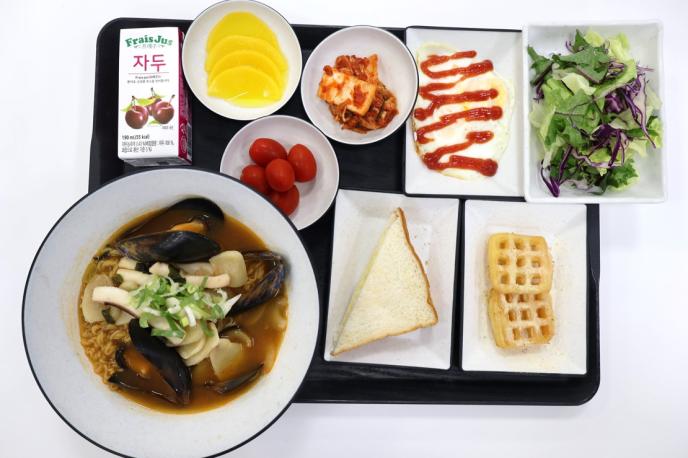 [블루]해물수제비라면(스낵면)