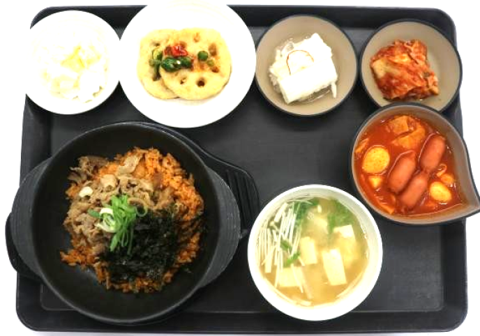 깍두기볶음밥