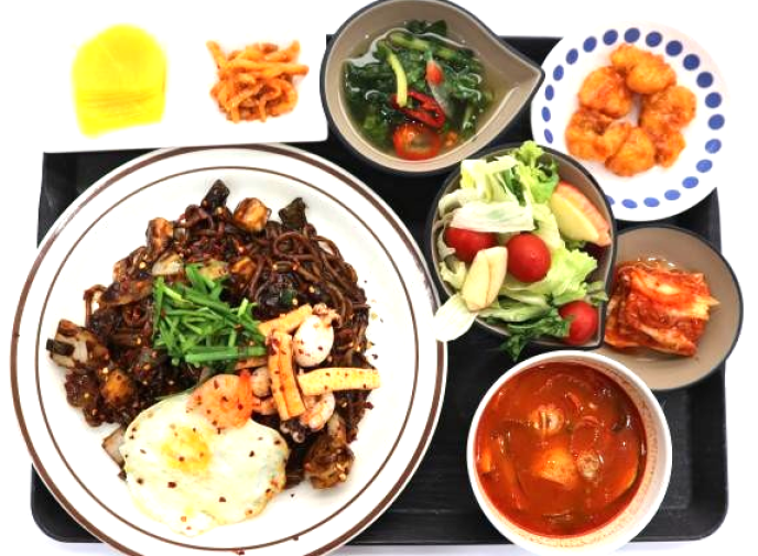 쟁반자장