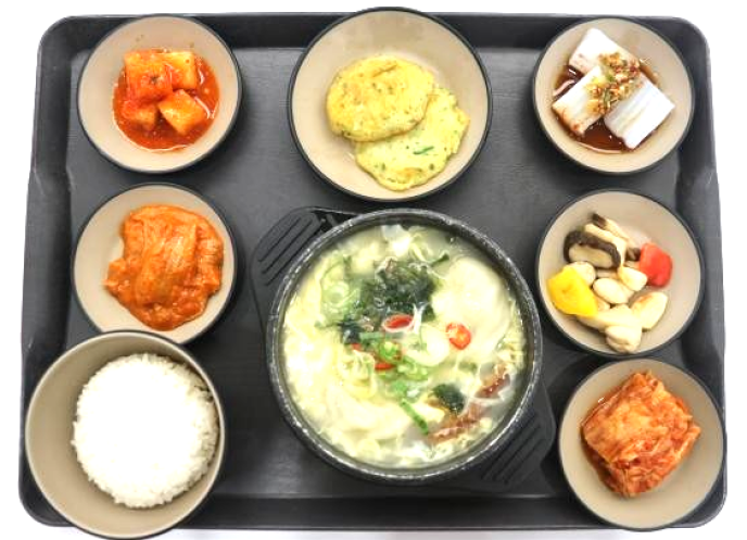 황태떡만둣국