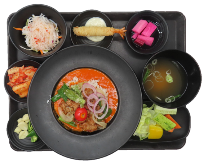 크리스피치킨커리라이스
