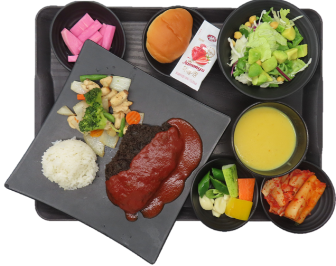 블랙통등심돈가스