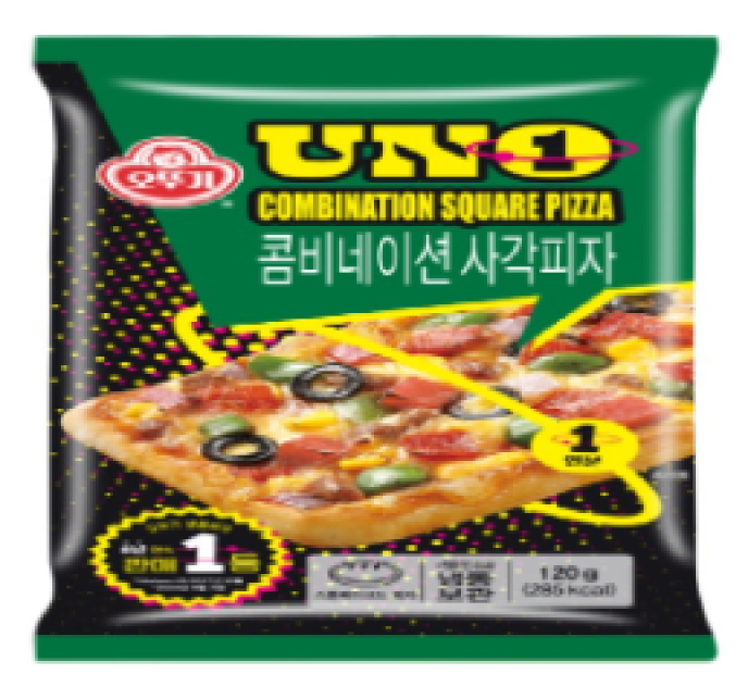 콤비네이션사각피자