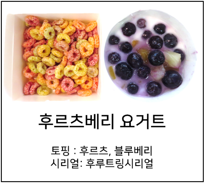 토핑요거트(후르츠베리)