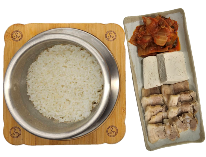백미 솥밥
