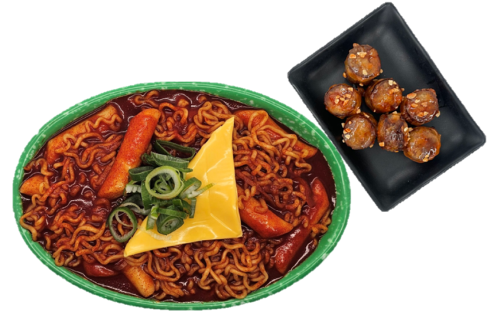 체다치즈 라볶이