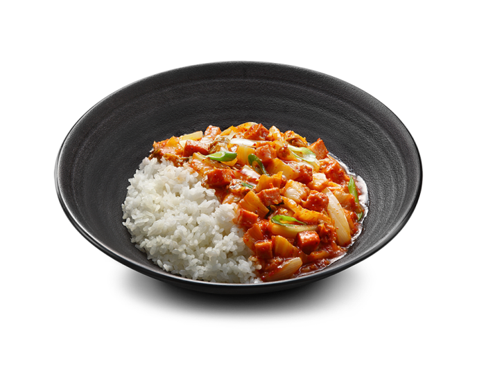 부대덮밥&계란후라이