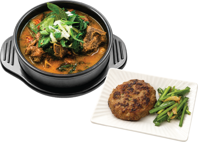 [그린데이특별식][남다른감자탕]뼈해장국(Spicy Pork Back Bone Hangover Soup)