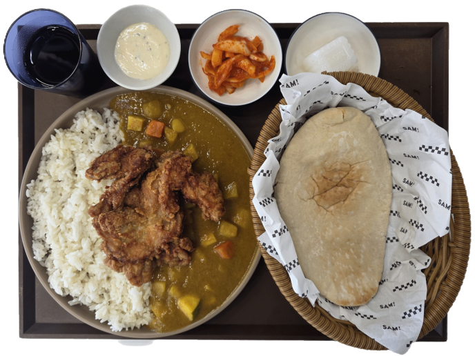 아라빅후라이드치킨(Curry)