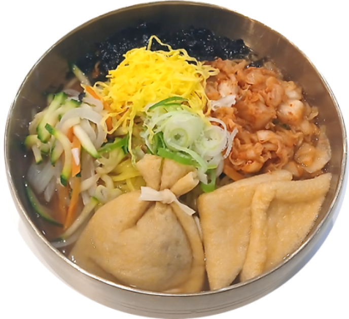 유부김치잔치국수
