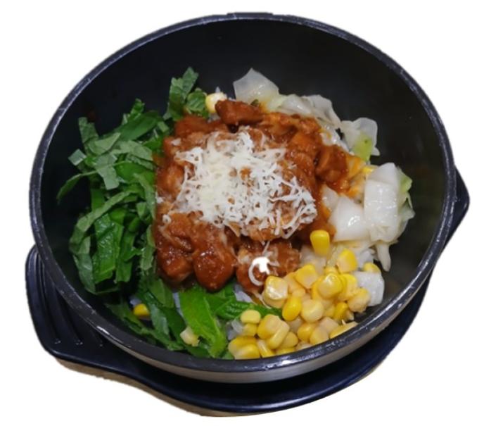 콘치즈닭갈비돌솥비빔밥