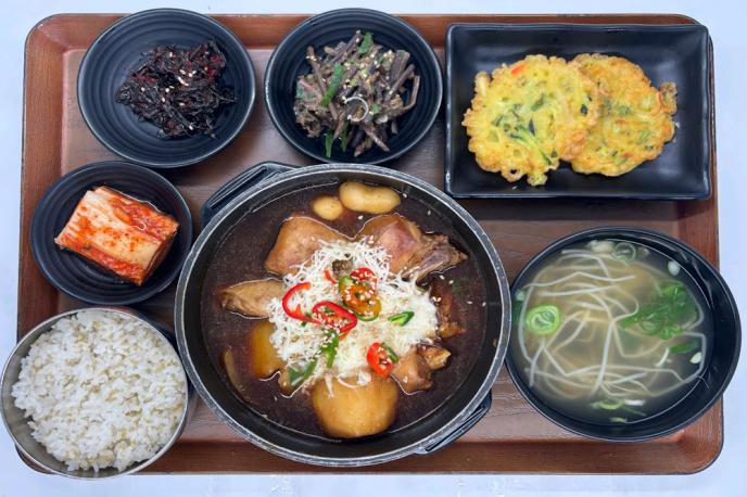 눈꽃치즈간장찜닭