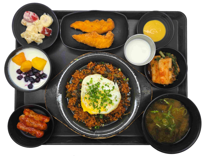 돈목살갓김치볶음밥&계란후라이