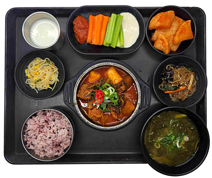 매운시래기돼지갈비찜