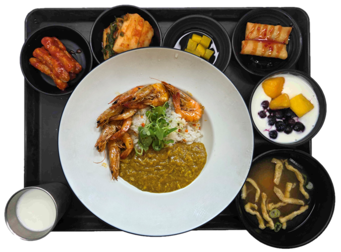 꿍팟퐁커리(태국식새우커리)