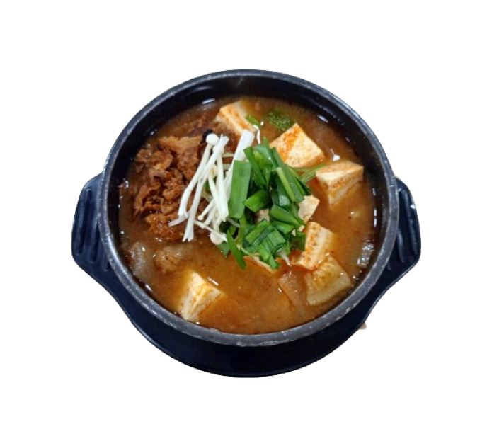 차돌된장찌개정식