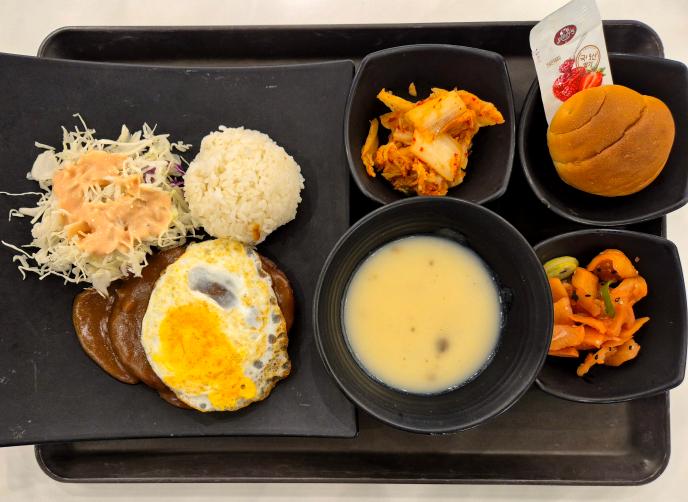 에그떡갈비스테이크