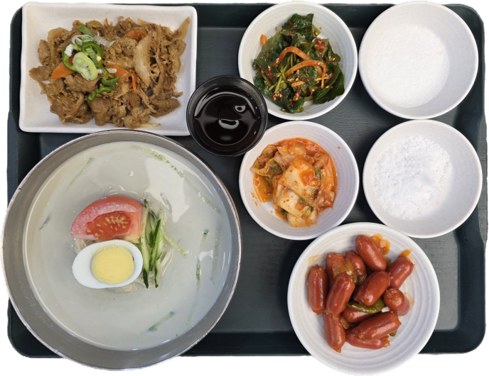 검은콩국수