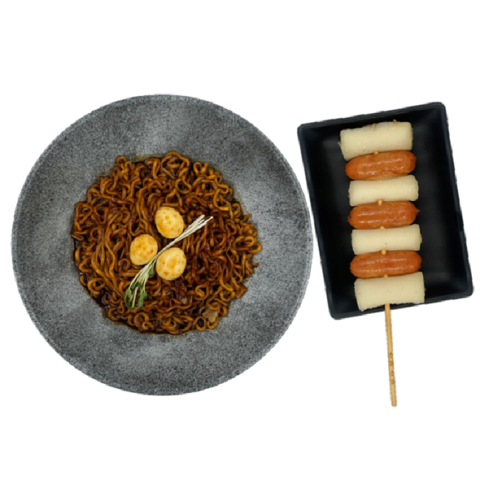 자장 라면(짜파게티)