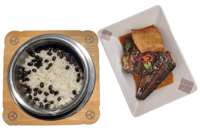 약콩차조솥밥