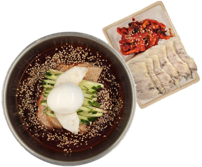 칡 비빔냉면